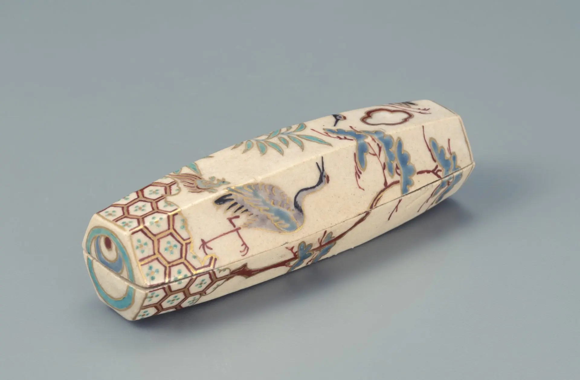 【未使用】MOA美術館 野々村仁清 色絵金銀菱重茶碗 色絵金銀菱重茶碗 文化遺産オンライン