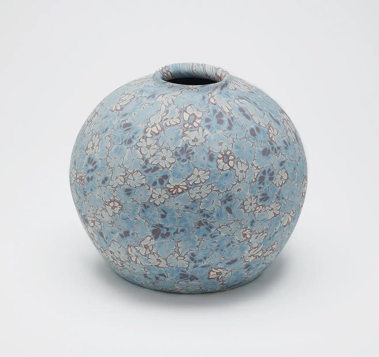 松井康成　練上皿　陶器 松井康成 作 『翠瓷練上飾り鉢』 ｜骨董品買取 緑和堂