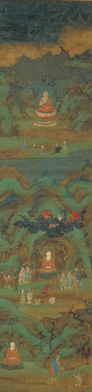 釈迦八相図の画像