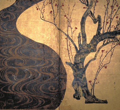 紅白梅図屏風  MOA美術館  MOA MUSEUM OF ART