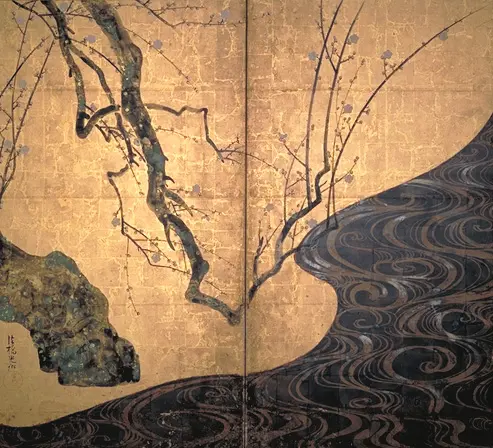 紅白梅図屏風 – MOA美術館 | MOA MUSEUM OF ART