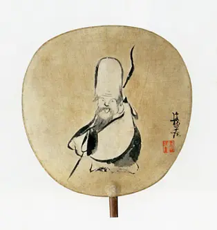 山水・寿老人図団扇 – MOA美術館 | MOA MUSEUM OF ART