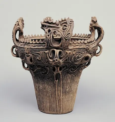 縄文火焔形把手付深鉢 – MOA美術館 | MOA MUSEUM OF ART