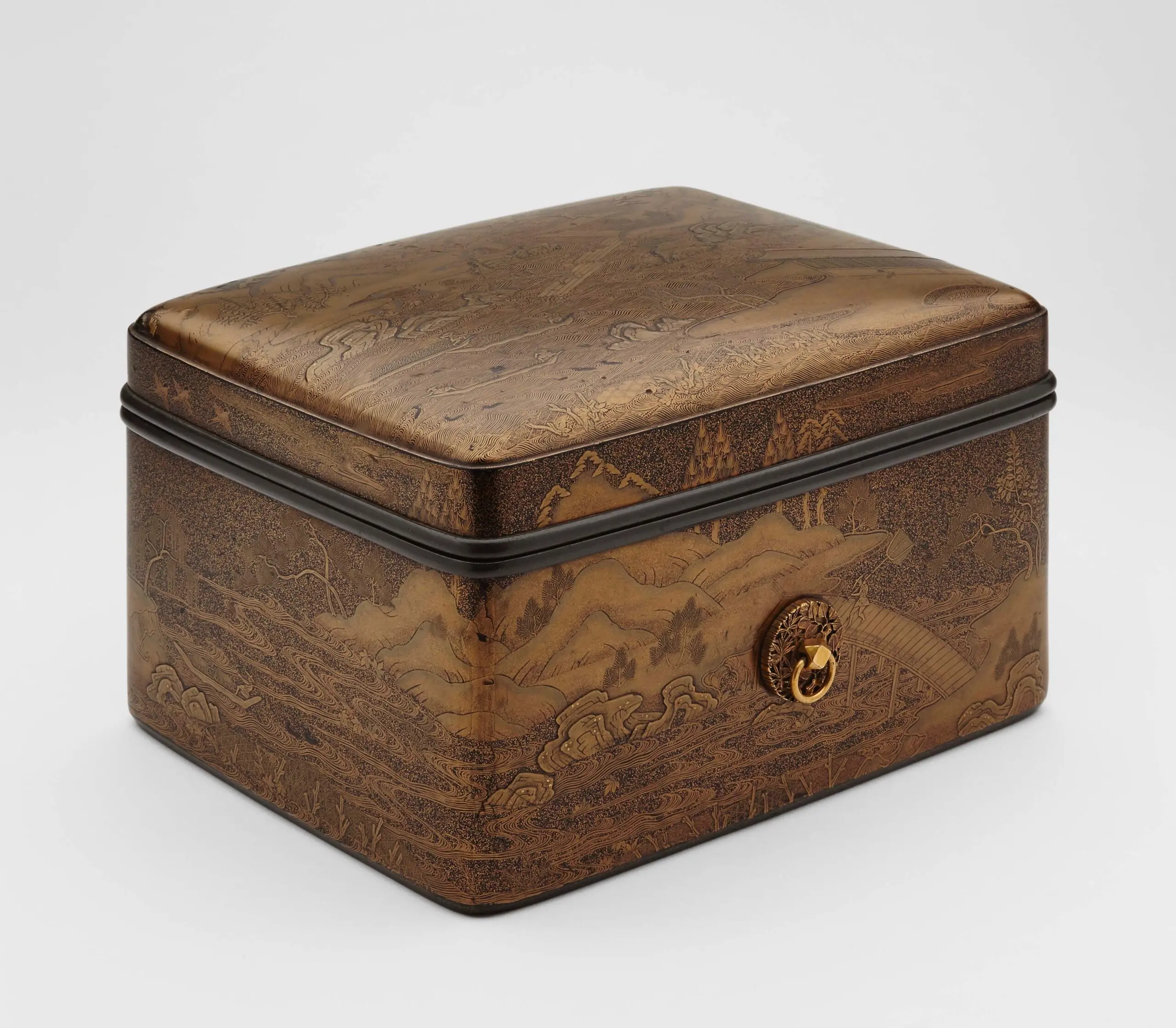 山水人物蒔絵手箱 – MOA美術館 | MOA MUSEUM OF ART