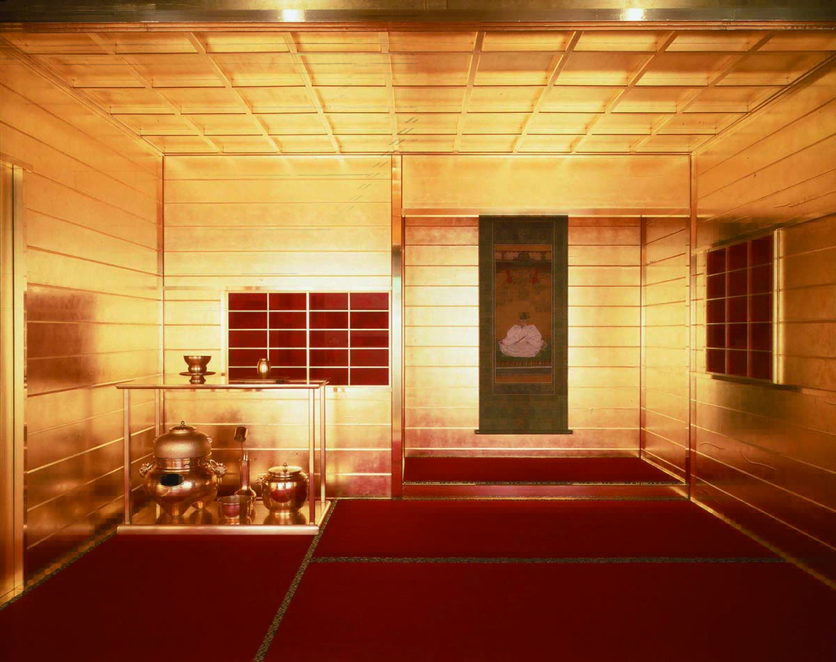 黄金の茶室の画像