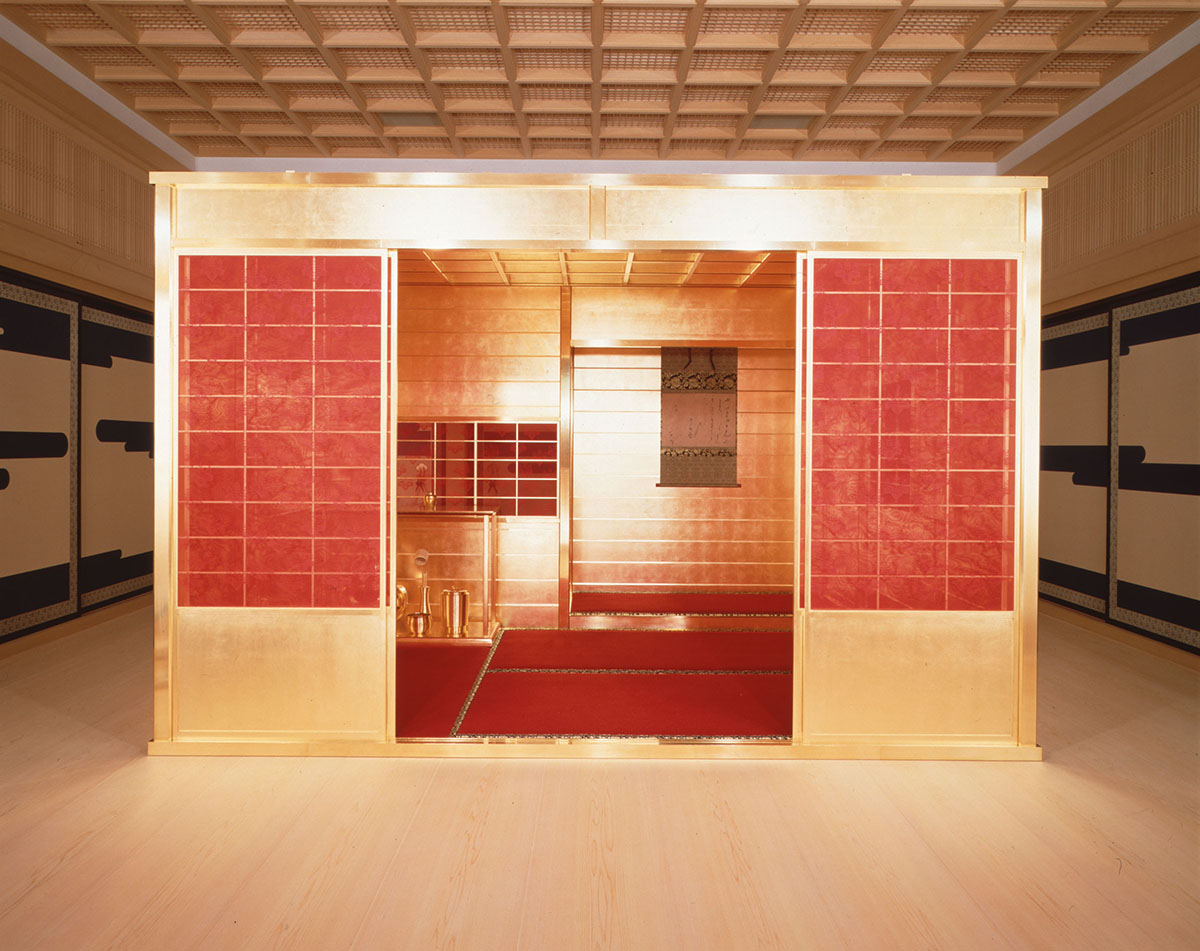 黄金の茶室の画像