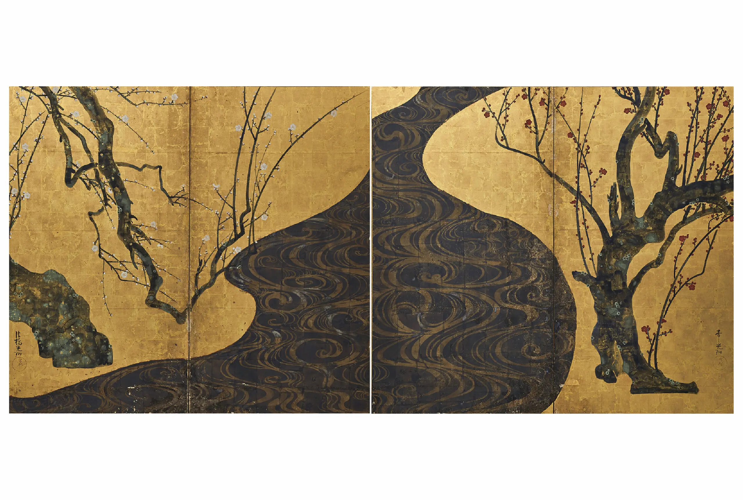 リニューアル10周年記念名品展 国宝「紅白梅図屏風」 – MOA美術館